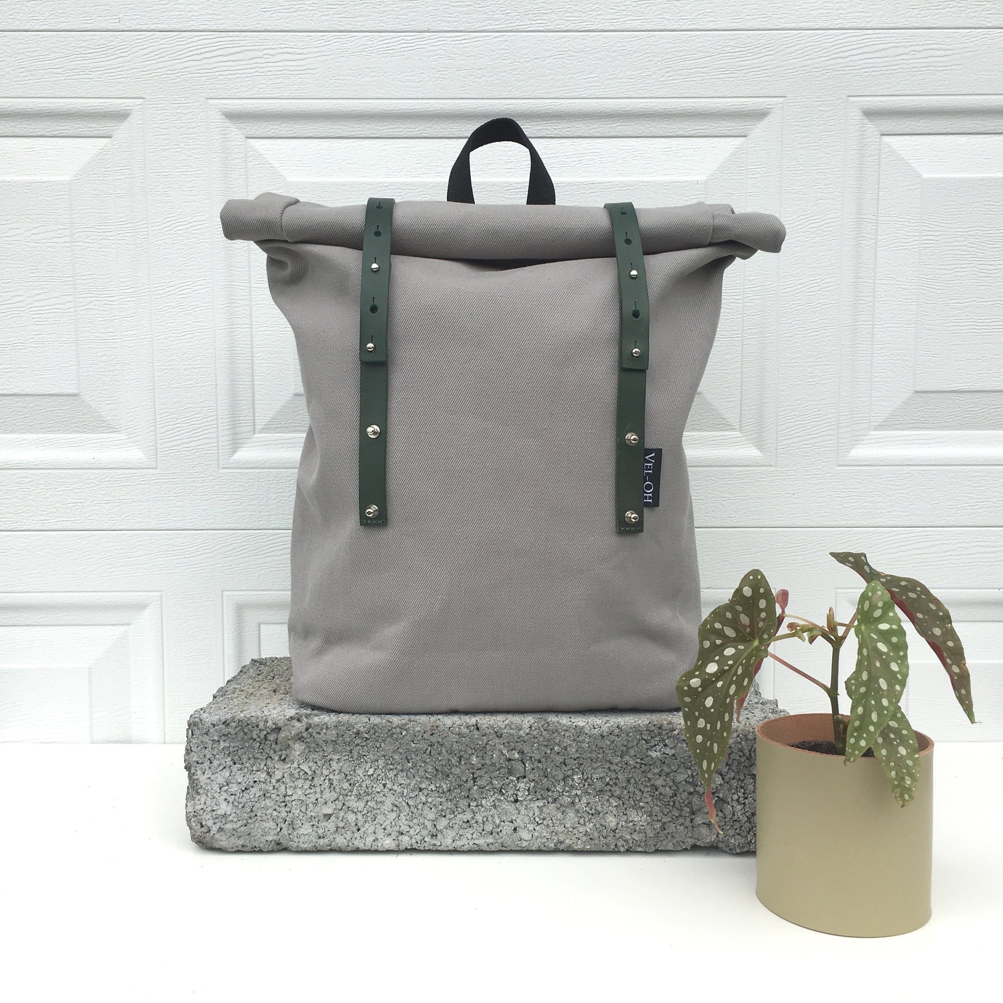 Seph Bag - Grey | Backpack - Vel-Oh
