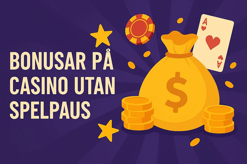 Bonusar hos casino utan svensk licens 2025