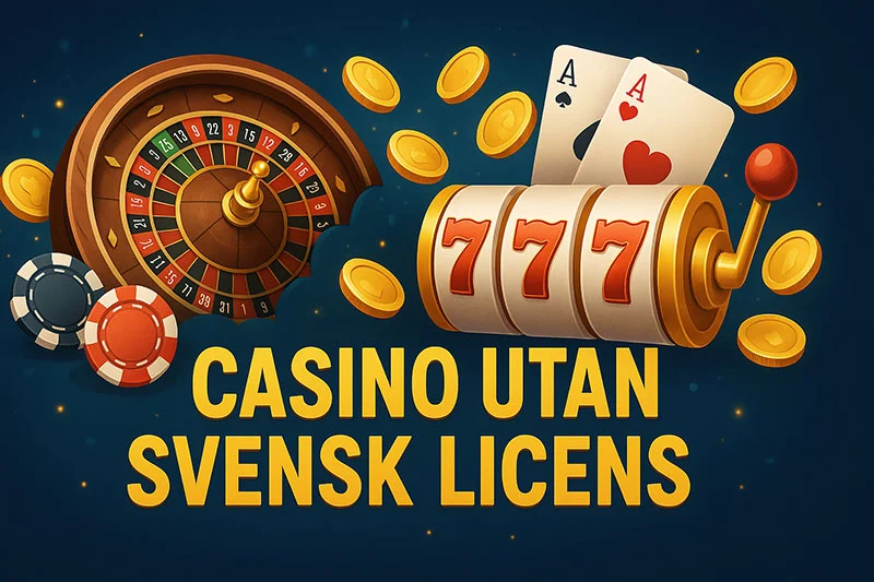 Viktiga fakta om casinon utan svensk licens